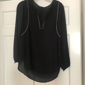 Black J. Crew Blouse
